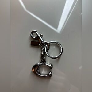 Coach C bag charm